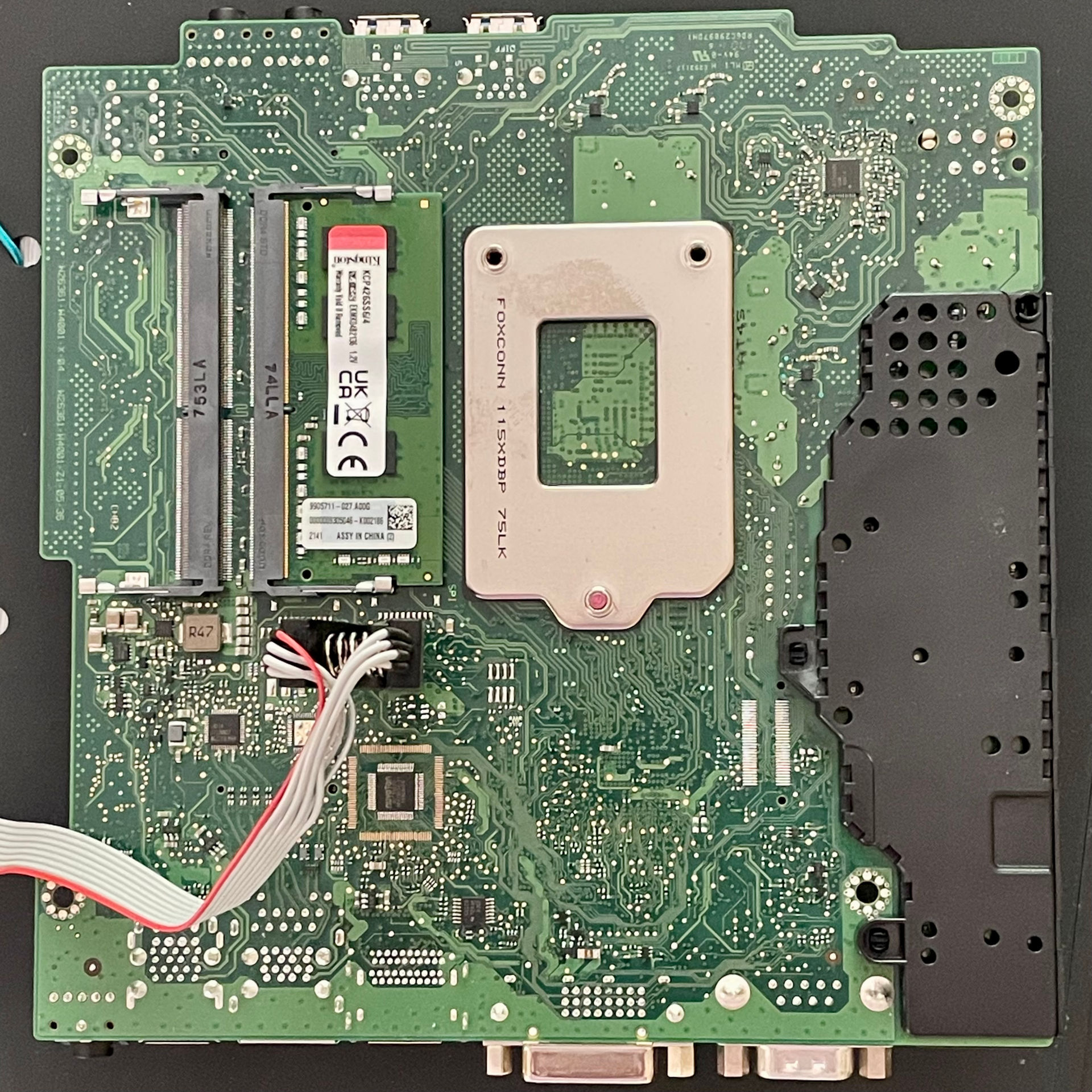 carte mere démontée